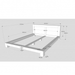 lova modernas brezinys