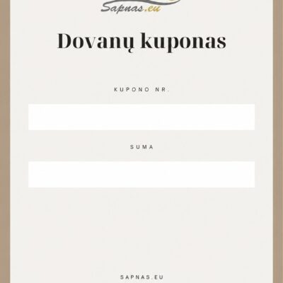 Dovanų kuponas