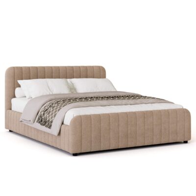 Lova SOMNELLA | 160×200 | Smėlio #4 | Boucle