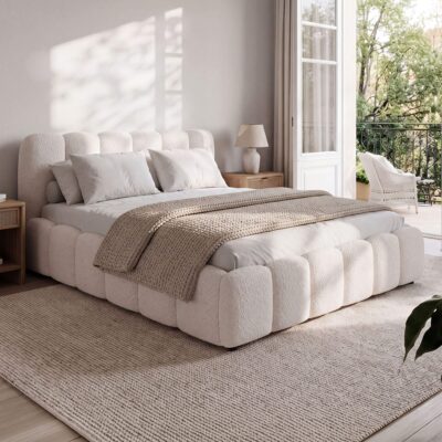 Lova MAGNATE | 140×200 | Balta #6 | Boucle