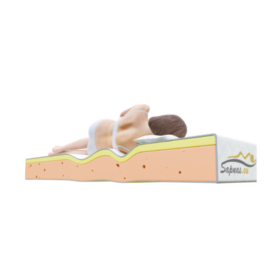 Poliuretano čiužinys Sapnas 15 + visco XL 160x200