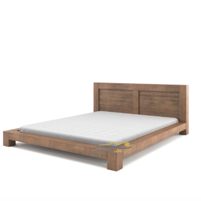 Lova MODERNAS 160x200 Šilta riešuto spalva