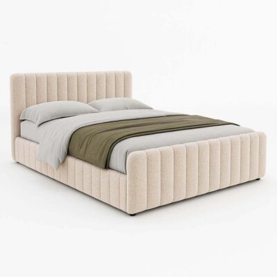 Lova DORMELLA | 180x200 | Smėlio #4 | Boucle