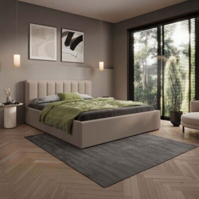 Lova DREAM | 180x200 | Tamsiai smėlio #4 | Boucle