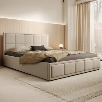 Lova PRESTIGE | 140x200 | Smėlio | Veliūras