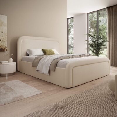 Lova CORDELIA | 140x200 | Smėlio #3 | Boucle