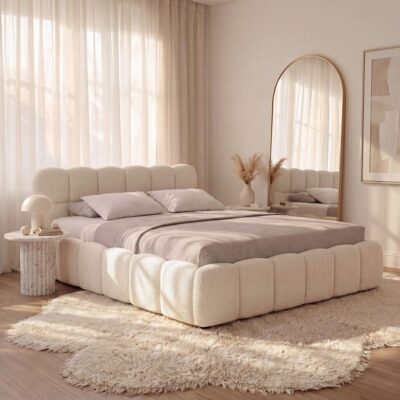 Lova TRIUMPH mini | 180x200 | Smėlio #33 | Boucle