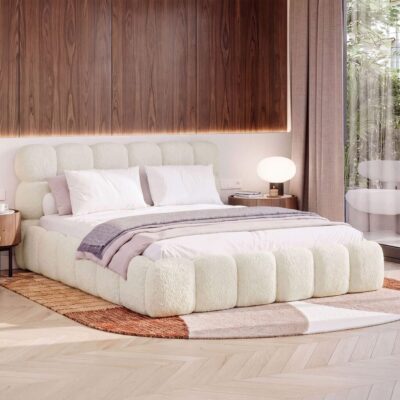 Lova TRIUMPH | 140x200 | Balta #2 | Boucle